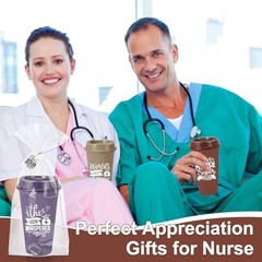 30 Pack Nurse Appreciation Gifts, 16 oz Plastic Tumblers Bulk, Dusty Lovely