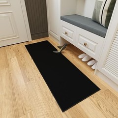 Ottomanson Hallway Runner Rug 22 X 6 Non Slip Solid Area Rugs Easy To Clean