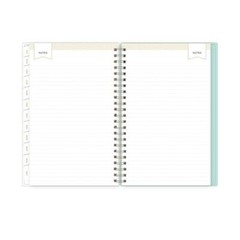 Day Designer 2025-2026 Weekly and 5″ x 8″ Secret Garden Mint- 2025/2026