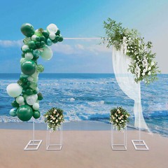 Durable Wedding Stand Set with Balloon Stand and Flower Stands, Strong
