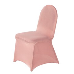 6 Dusty Rose SPANDEX CHAIR COVERS for Wedding Banquet Reception Decorations