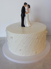 New Bride and Groom Wedding Cake Topper Figure Man Woman Couple Decoration Set