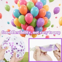 Pink and Purple Balloons, 68PCS 12 Inch Metallic Purple Pink Pink Purple