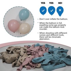 Gender Reveal Balloon Arch Kit 5 inch, 10 18 Dusty Pink Blue