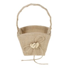 1 Set Rustic Ring Bearer Pillow Flower Basket For Wedding Premium
