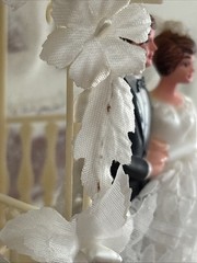 Pfeil & Holing NY VTG 1950-60’s Wedding Cake Topper NOS In Package Plastic RARE