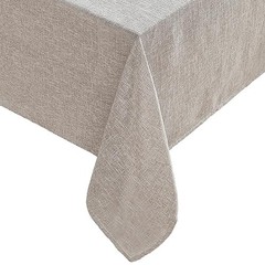 Laura Ashley Harper Luxuriously Smooth Fabric 144″ x 60″ (Rectangular) Taupe