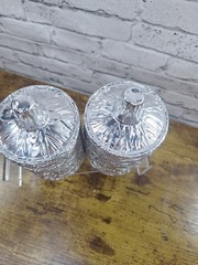 Ner Mitzvah Disposable Quality Extra Heavy Foil Candle Holders 48 Count Deep