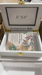 Nowizen 40th Wedding Anniversary Keepsake Box w/ 4×6 Photo Frame