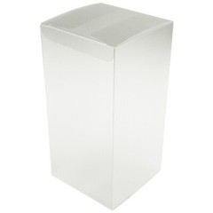 25PCS PVC Boxes Wedding Favour Gift Toy Doll Display Package Semi-Sheer Frosted