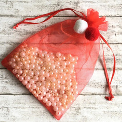 5×7 Inch Organza Gift Bags with Drawstring for Jewelry,Candy,Dried Lavender Flow