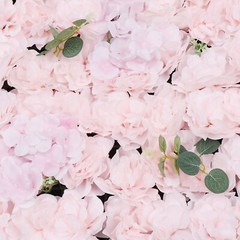 6 Pack 24″x16″ 3D Hydrangea Flower Photo Panel Wall Decor for Wedding Party DIY