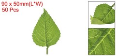 Small Sunflower Fake Leaves 50 Pcs Artificial Plants Greenery Decorations