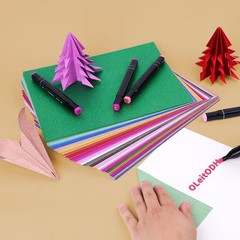 Glitter Colored 8.5 in x 11 in-250 gsm-150 Sheets, 25 colors