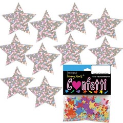 Confetti Star 3/4″ Prisma Silver – Retail Pack #8392 QS0 Silver Prisma