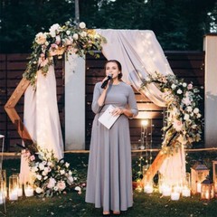 Wooden Wedding Arch Hexagon Arbor Backdrop Stand for Indoor Outdoor Garden Decor