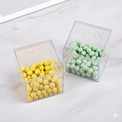 Clear Cube Box | Wedding Favor | Party Favor | DIY Craft | Candy Container