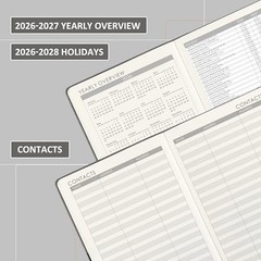 Planner 2026-2027 – Weekly & Monthly 2026-2027 Planner with Pen Loop, Jul 202…