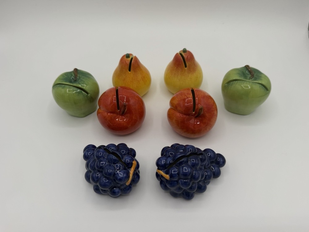Fruit Place Card Holders (8) Sur La Table Boho Summer Garden Party New w/o Box