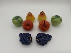 Fruit Place Card Holders (8) Sur La Table Boho Summer Garden Party New w/o Box