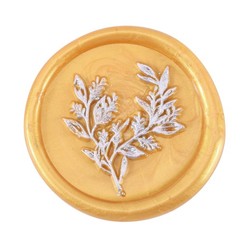 Yoption Wax Seal Stamp Kit, Eucalyptus Sealing Stamp with Gold Red Silver Sea…