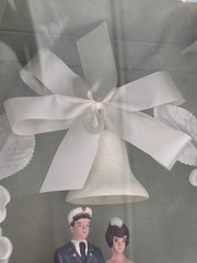 NEW Vintage 1950s Bride and Groom Wedding Cake Topper Soldier Pfeil & Holing NOS