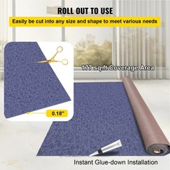 Deep Blue Marine Carpet 6 ft x 29.5 ft Marine Carpeting Marine Grade Carpet for