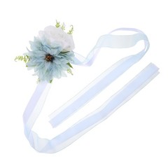 Artificial Floral Arrangements Decor Chair Back Decoration Simulation Flowers