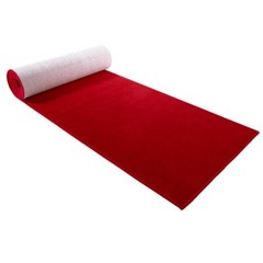 High Class VIP Quality Red Carpet Aisle Runner for Events, Wedding and Ceremony