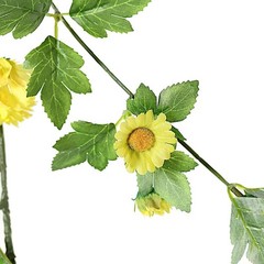 5 ft Silk Daisy Flowers Garland Magnolia Leaves Hanging Vine Party Decorations