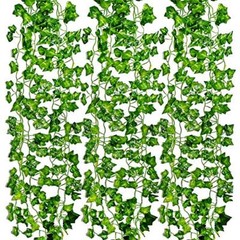 Ivy Garland 6 Feet Long Artificial Vine Plant Leaves Silk Greenery Chain 1