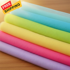 Miegecha 24 Colors Tulle Rolls 6” by 10 6 inches x 10 yards, Multicolor