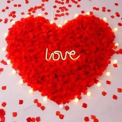 New 10000/100Pcs Artificial Fake Rose Petals Colorful Simulation Silk Rose Petal