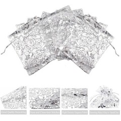 Organza Gift Bag For Jewelry Drawstring Pouches For Wedding Candy Bags