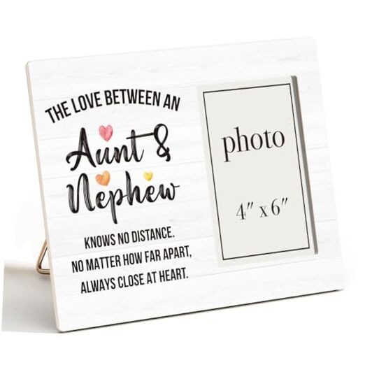 Aunt Picture Frame, Auntie Gift Ideas, Nephew Gifts from Auntie, The Love