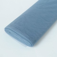 Dusty Blue TULLE NET FABRIC 54″ wide x 40 yards Bolt Crafts Sewing Put-up