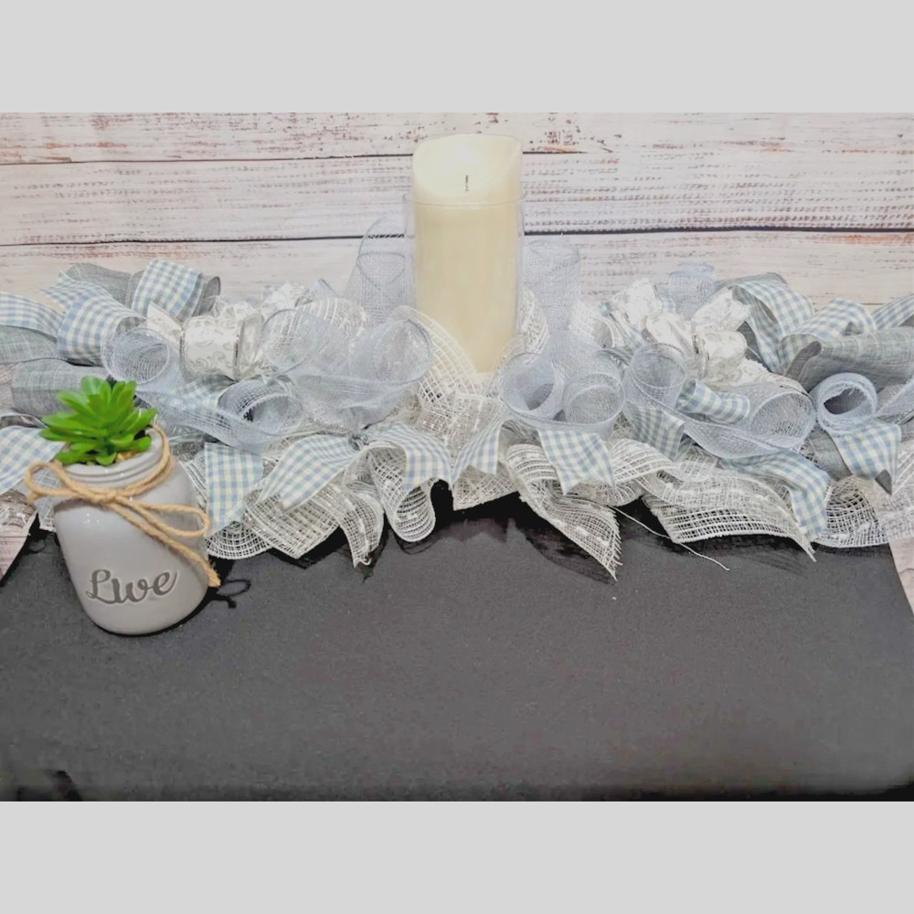 Dining Room Table Centerpiece Candle Holder Home Decor Wedding Decor Gift