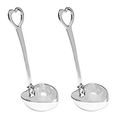 Wilton Candy Buffet Ladles Scoops Heart Shaped 2 Count Plastic Wedding Party