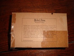 MICHAEL ARAM SET OF 4 DRAGONFLY PLACE CARD HOLDER WITH CARDS USED ONCE!