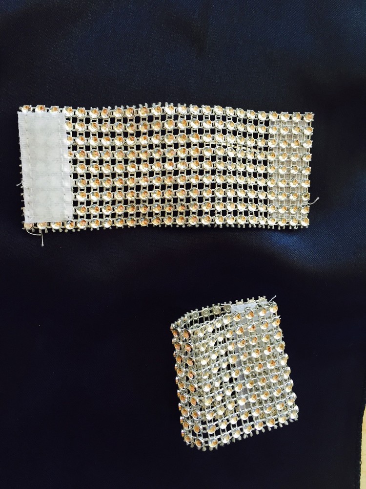 Lot Of 15 Rhinestone Clip Diamond Bouquet Napkin Sash Chair Wedding Party Decor