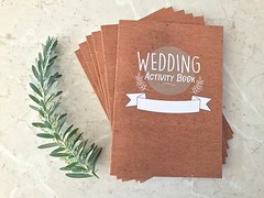 Children’s Wedding favours. 6 Pack Wedding Colouring and Activity books x6