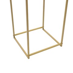4Pcs Gold Metal Flower Stand Pedestal Table Centrepiece Party Wedding Decor