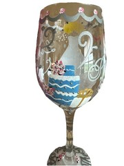 Lolita Wedding Wine Glasses, BRIDE & I Do See Description Recipes On Bottom