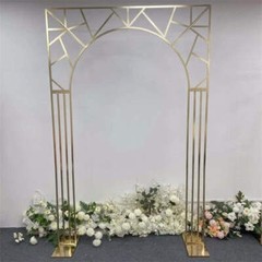 Geometric Arch Wedding Backdrop Decor Stand