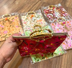 Pack of 100 Indian gift bag Potli Gift Bags Ethnic Wedding Favor Indian Gifts