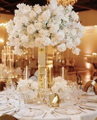 Elevate Your Event: Luxury Stainless Steel Rust-Proof finish Gold or Silver