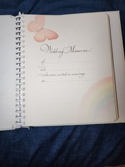 Vintage Hallmark Wedding Keepsake Album 11×9 Spiritual Saying By Kahlil Gibran