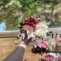 6 Wedding Table Bouquets Budget Friendly Beautiful Faux Flowers Cream/White Pink