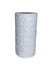 White Polka Dot Tulle Decor – 6″ x 25 Yards, Fabric Netting Ribbon, Wedding