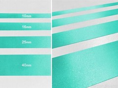 Aqua 10mm 16mm 25mm 40mm Satin Ribbon For Scrapbooking Wedding Wrap Decorations